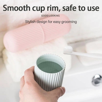1Pc Portable Travel Toothbrush Toothpaste Storage Box Camping Storage Box Cover for Toothbrush from Dirt and Damage LXYJSN02