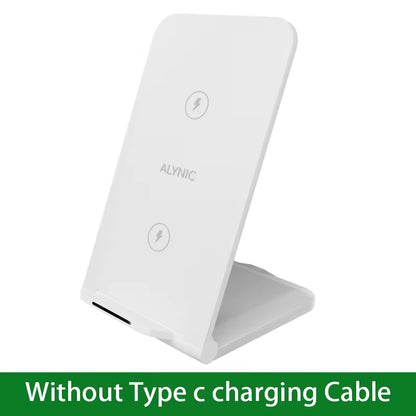 Wireless Charger Station for Iphone 15 14 13 12 11 Pro Max 11 Phone Stand Fast Charging Charger for Samsung Xiaomi Foldable