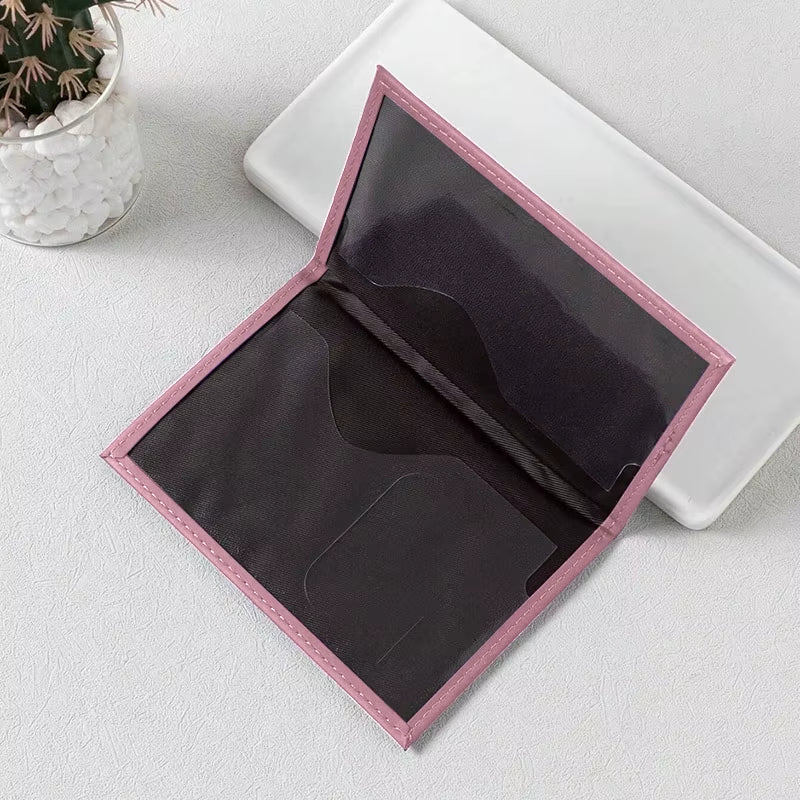 PU Leather Passport Cover for Men & Women Organizer - Protective Card Holder ID Document Covers World Map Travel Passport Case