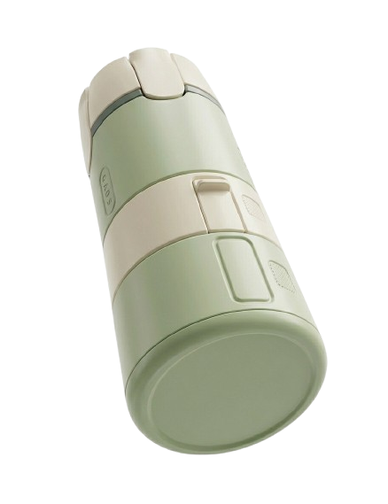 Botella de Viaje 4 en 1 | Dispensador Compacto Antigoteo
