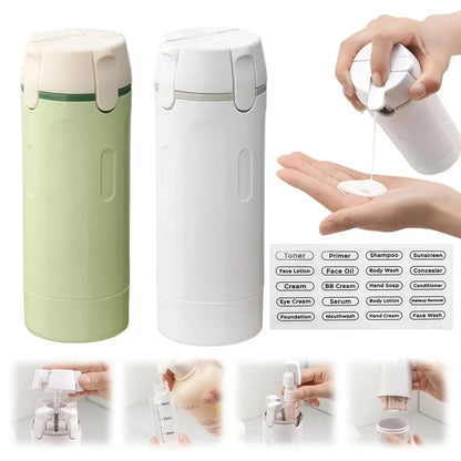 4In1 Travel Dispenser Portable Travel Bottles Leak Proof Leakproof Travel Container For Perfume Shampoo Conditioner Lotion