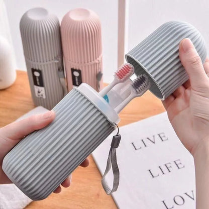 1Pc Portable Travel Toothbrush Toothpaste Storage Box Camping Storage Box Cover for Toothbrush from Dirt and Damage LXYJSN02